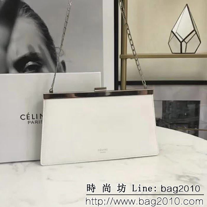 CELINE賽琳原單 專櫃最新款復古優雅風格Clas 銅鏈小包 SL1475